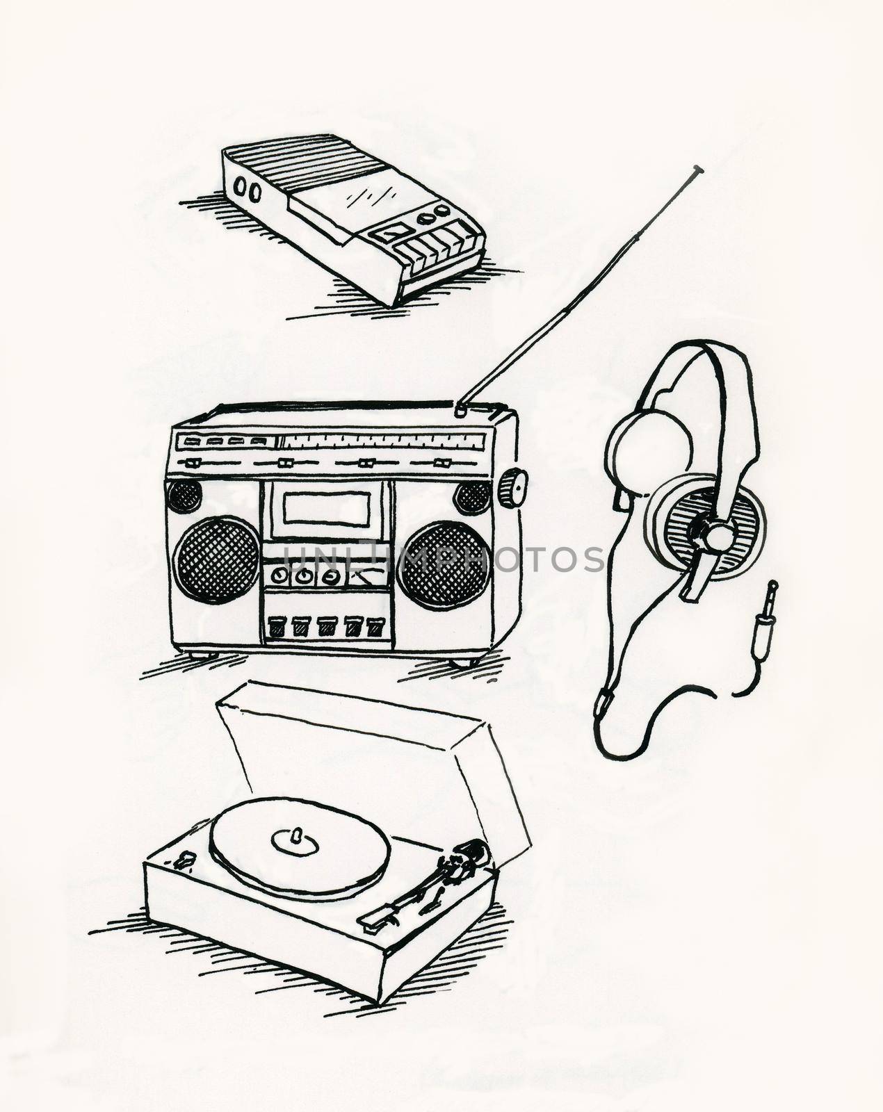 Retro audio equipment by WielandTeixeira