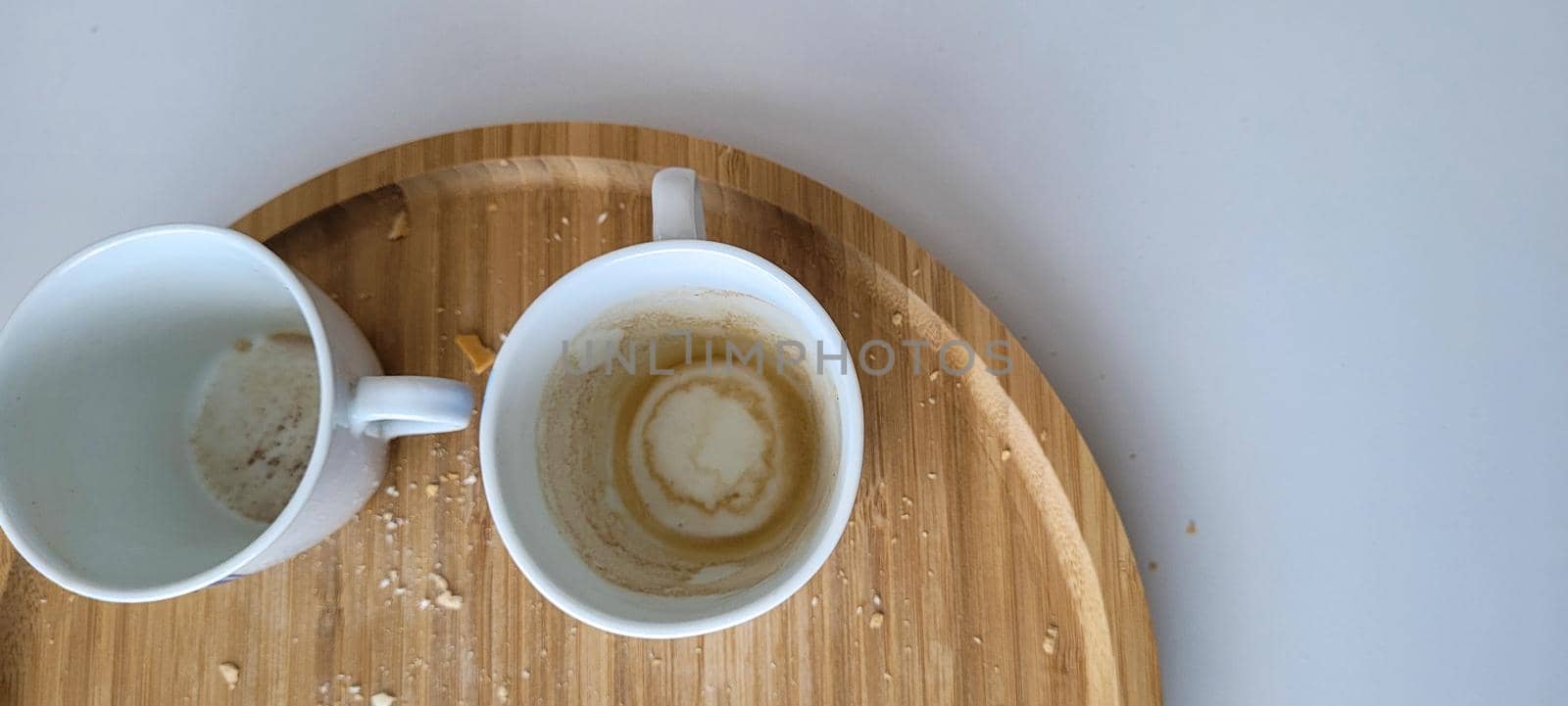 white cup of tasty and aromatic brazilian breakfast that can be used as a background