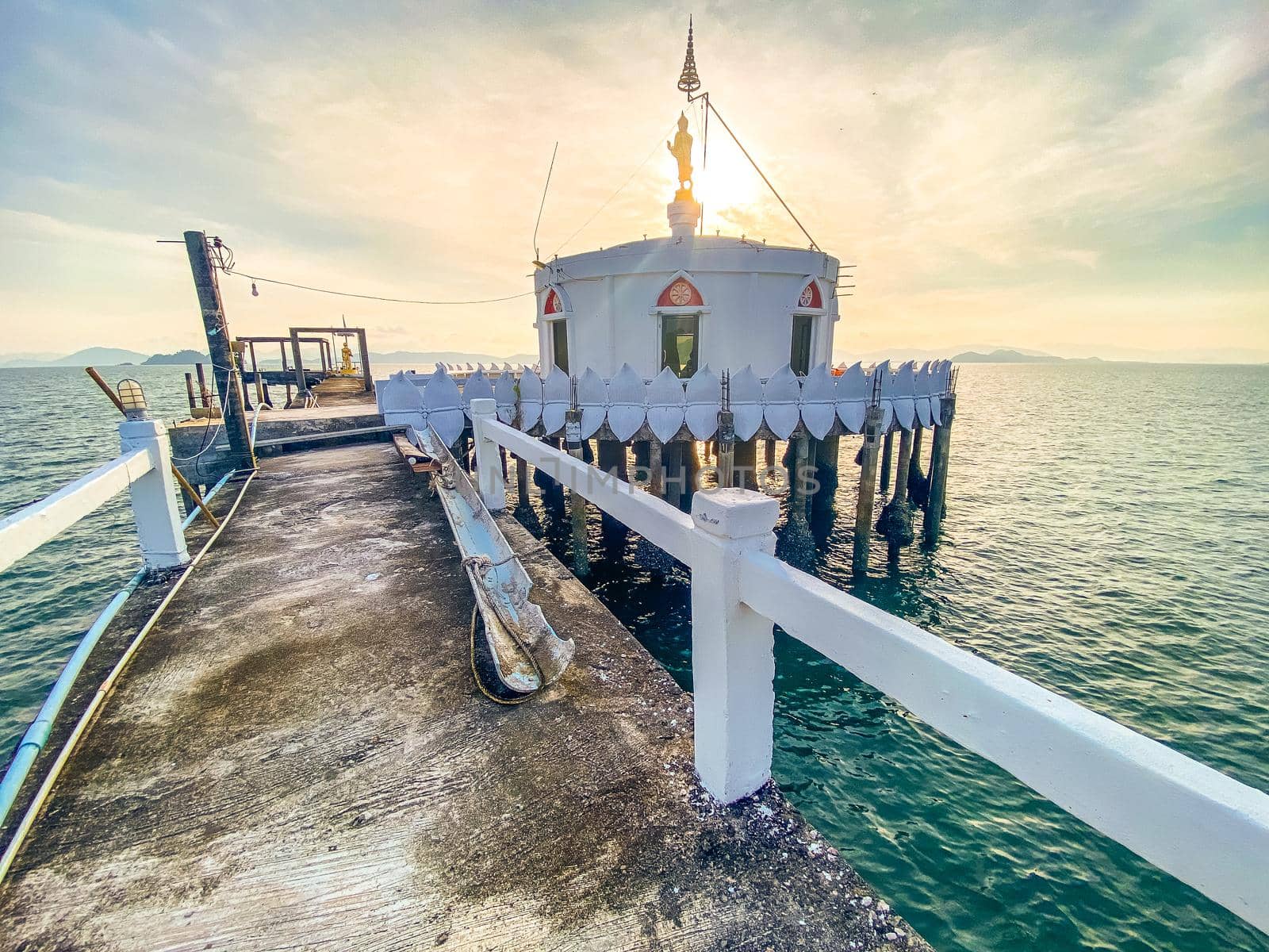 Wat koh Phayam in Ranong, Thailand. High quality photo