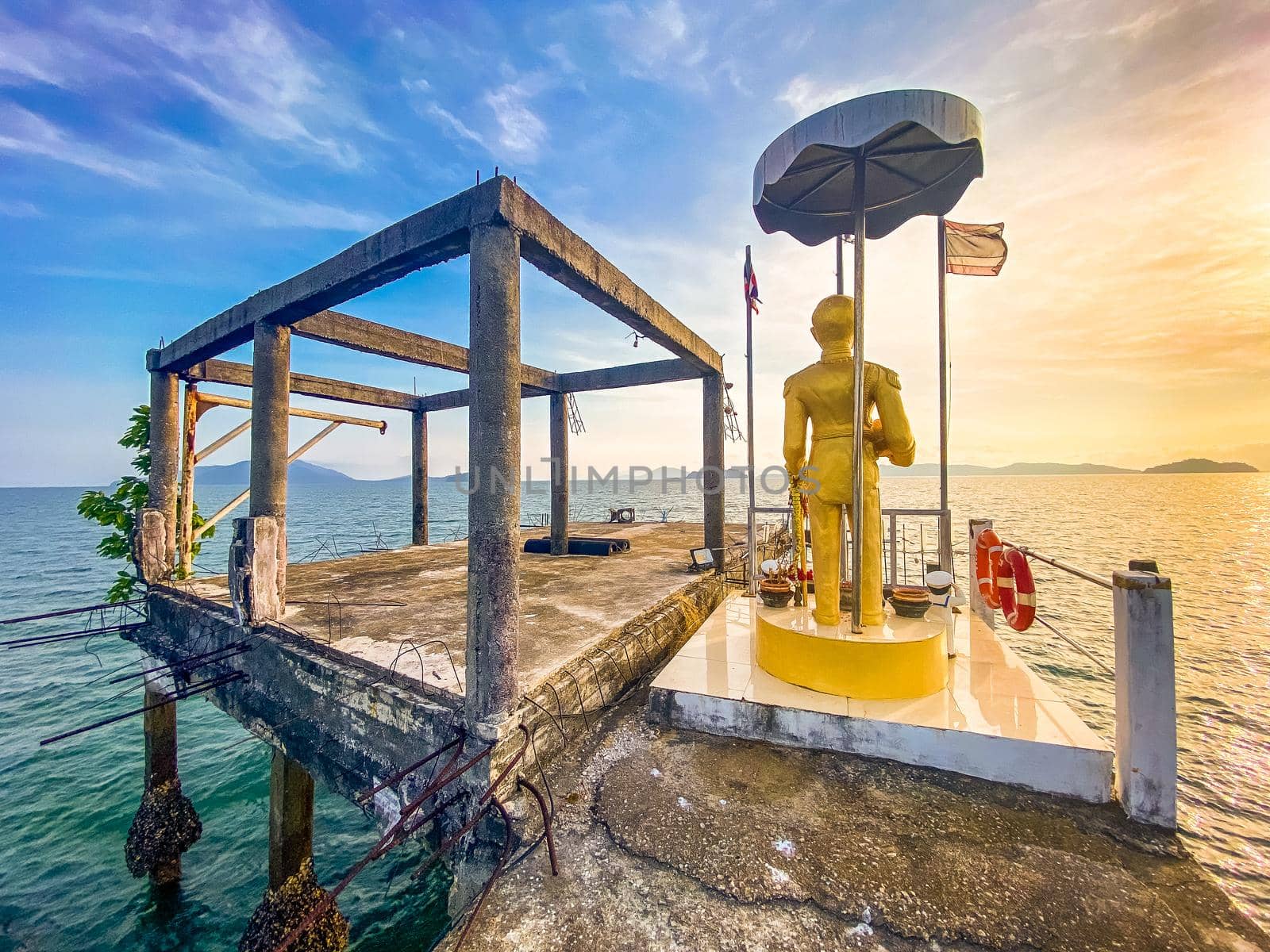 Wat koh Phayam in Ranong, Thailand. High quality photo