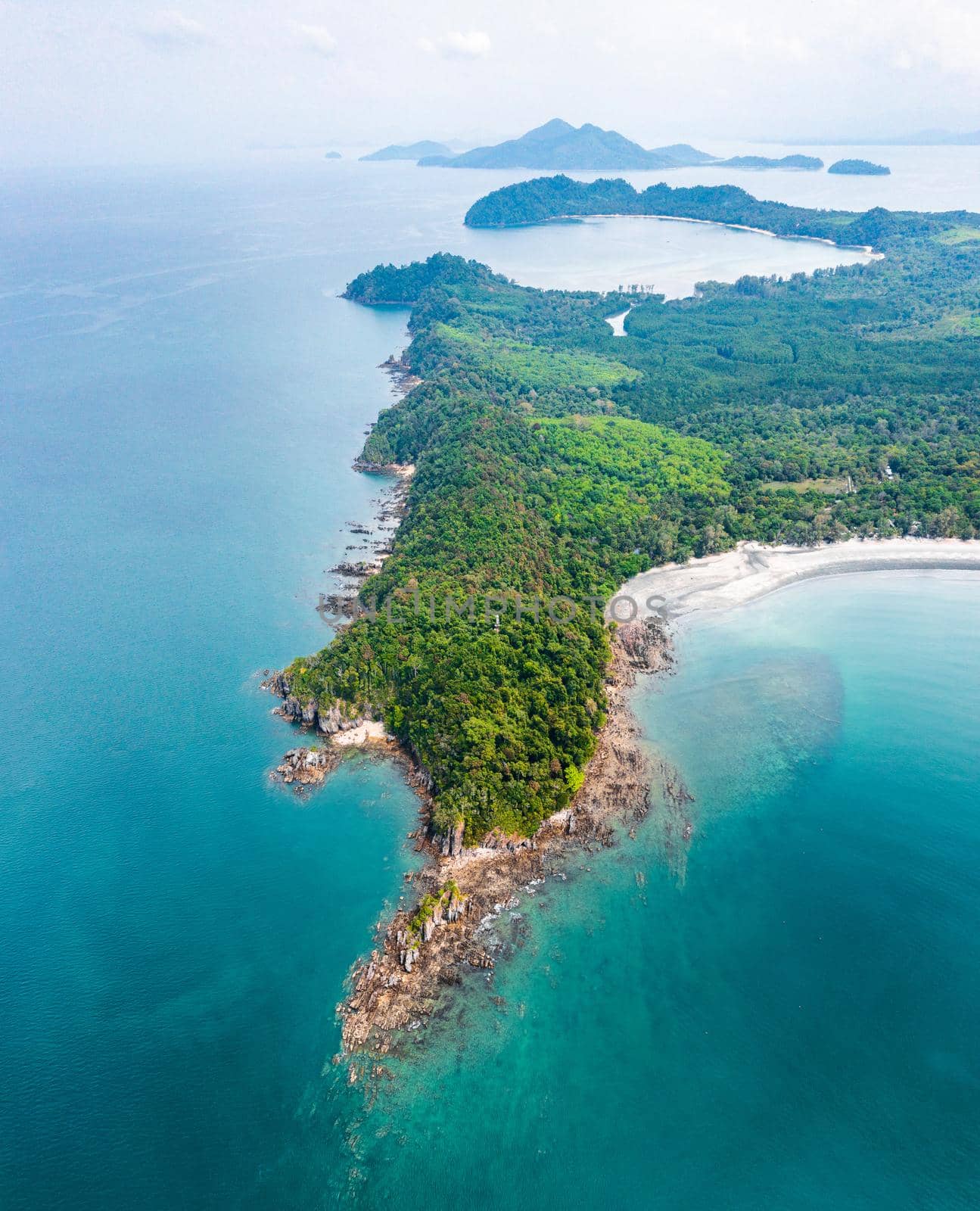 Koh Phayam beach in Ranong, Thailand. High quality photo