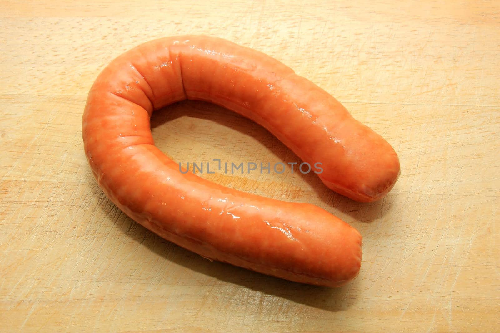 Traditional Dutch smoked sausage, eaten with vegetables and mashed potatoes as mash pot