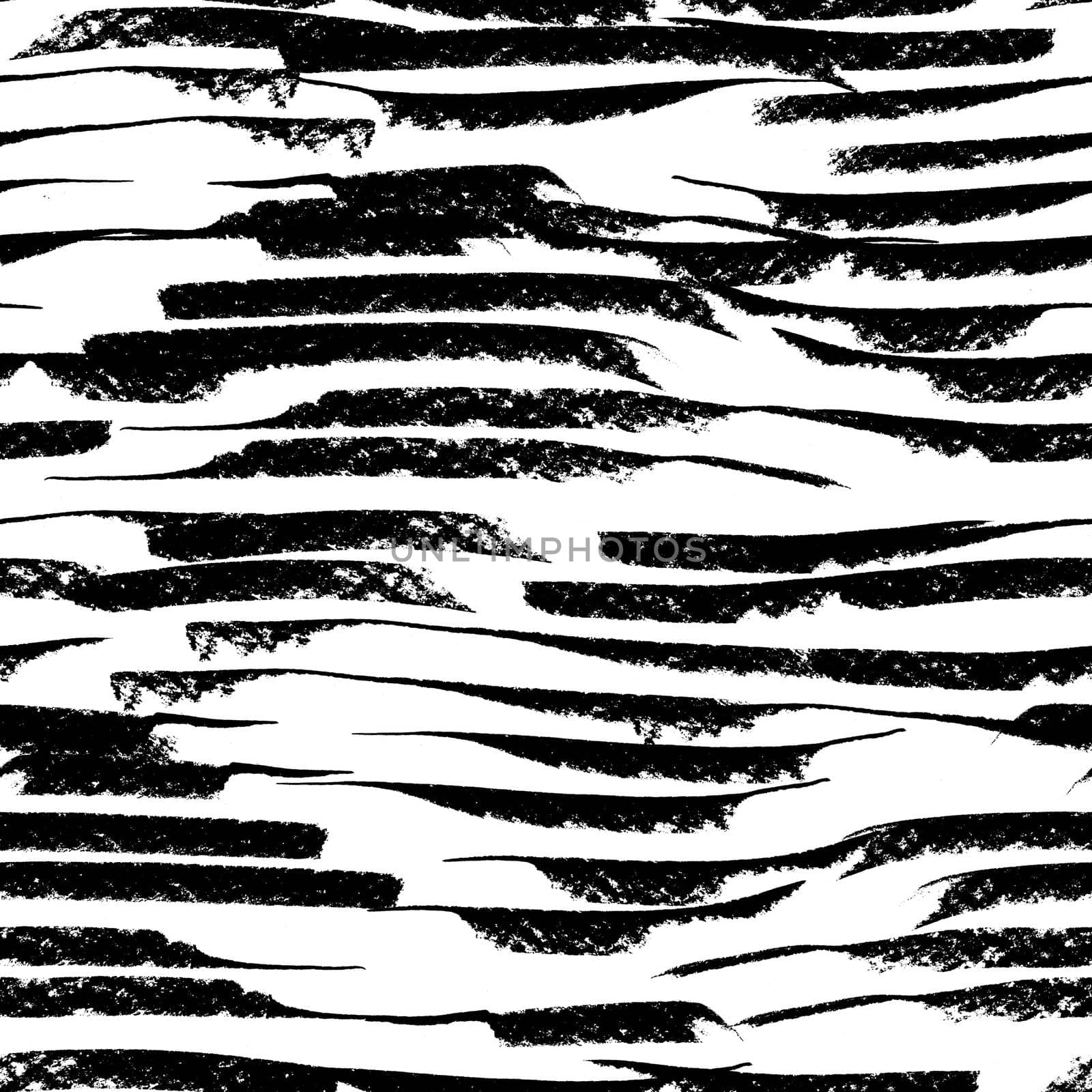 Grunge strips seamless pattern. Abstract texture hand drawn with a ink brush strokes. Monochrome background in a simple style for print on textiles, paper, Wallpaper, t-shirts