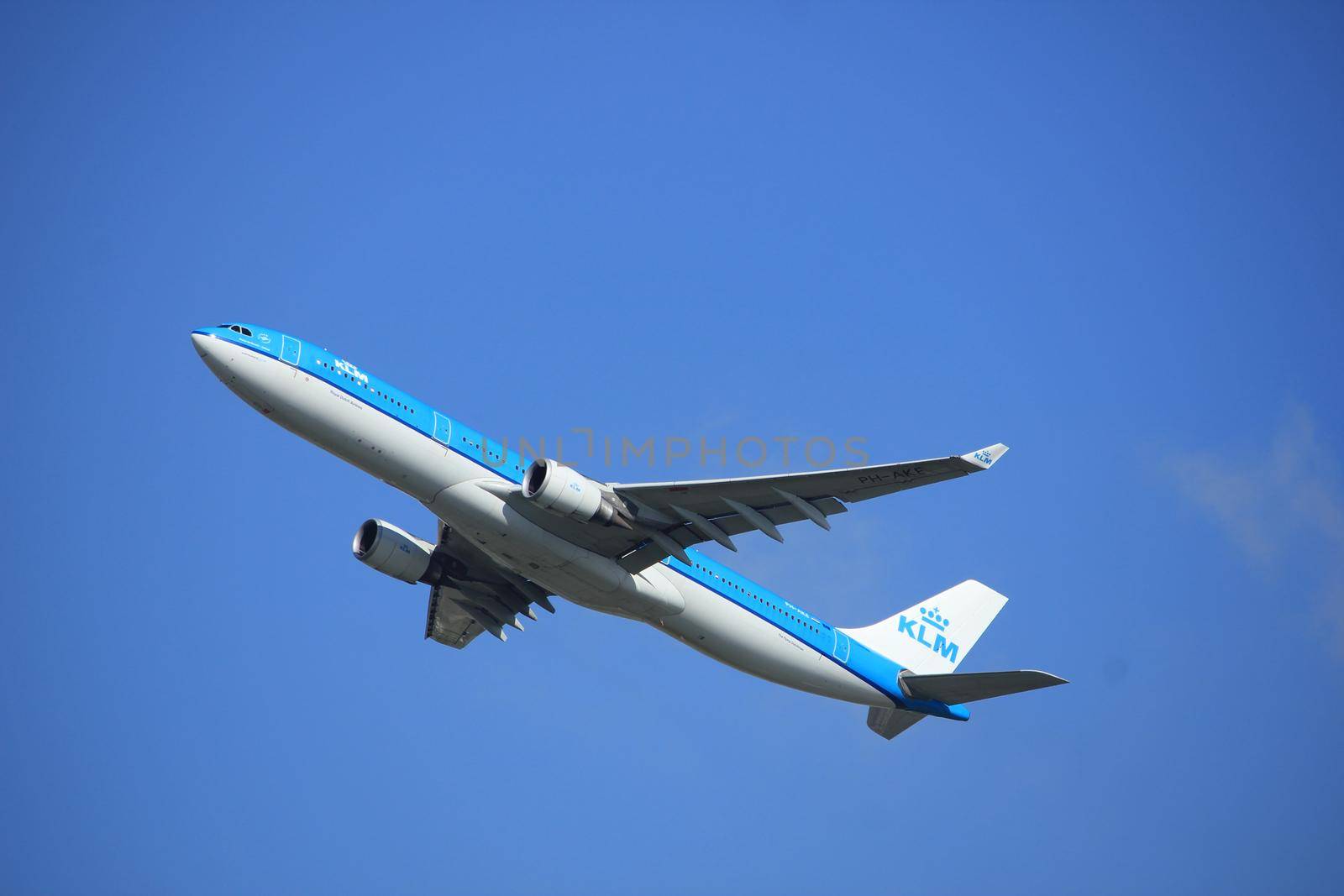 Amsterdam the Netherlands - September 23rd 2017: PH-AKE KLM Royal Dutch Airlines by studioportosabbia