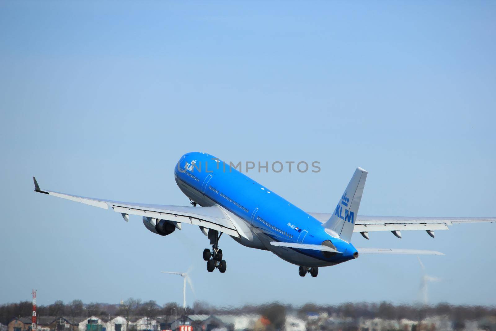 Amsterdam the Netherlands - March 25th, 2017: PH-AKA KLM Royal Dutch Airlines by studioportosabbia