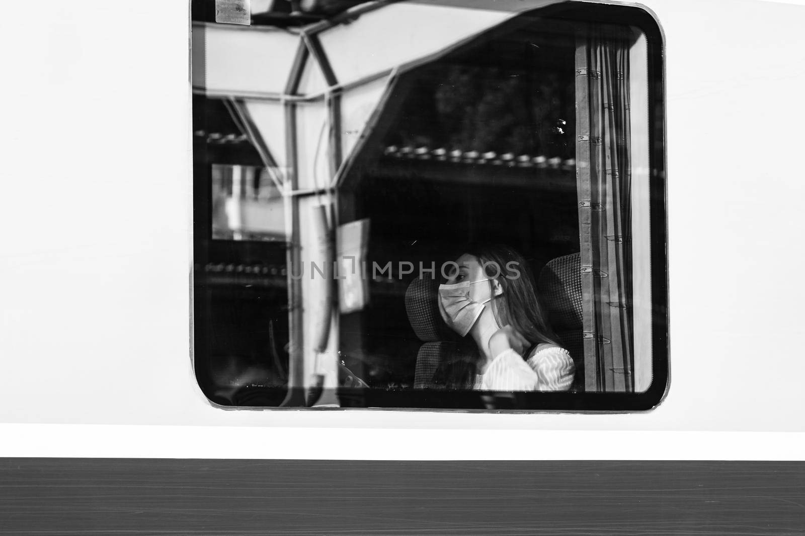 Train at Bucharest North Railway Station (Gara de Nord Bucharest) Romania, 2022