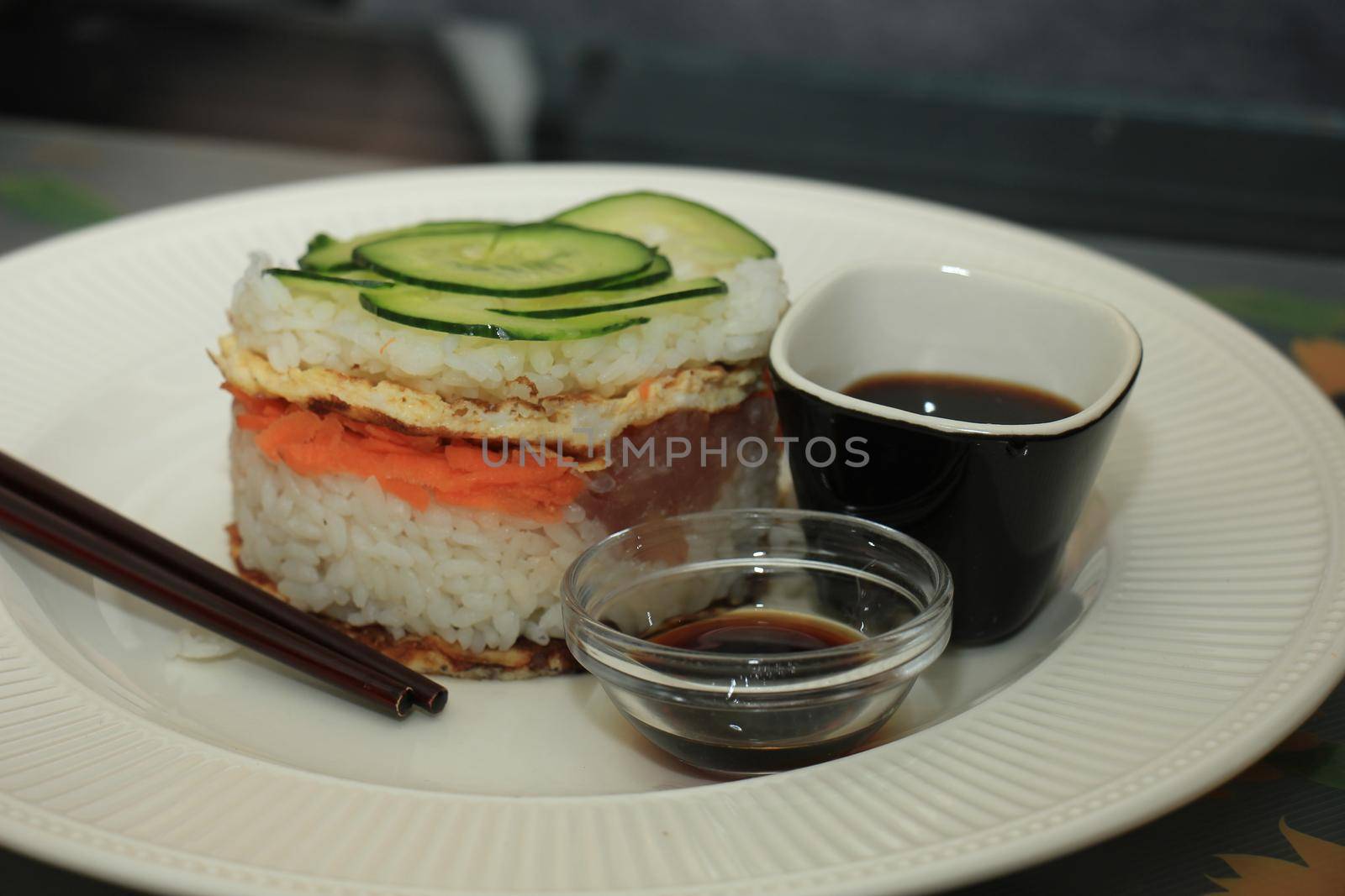 Japanese pressed sushi, Oshizushi by studioportosabbia