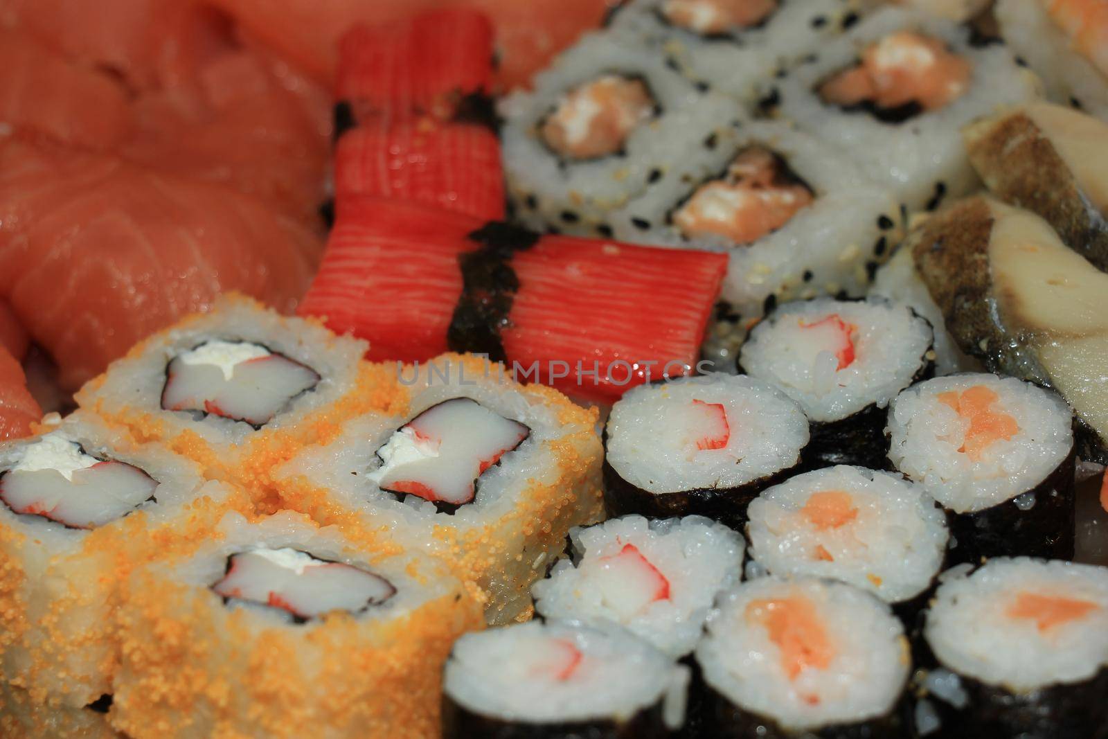 Japanese sushi and sashimi by studioportosabbia