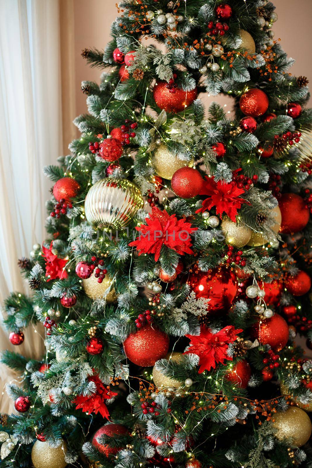 Christmas tree toys and Christmas presents