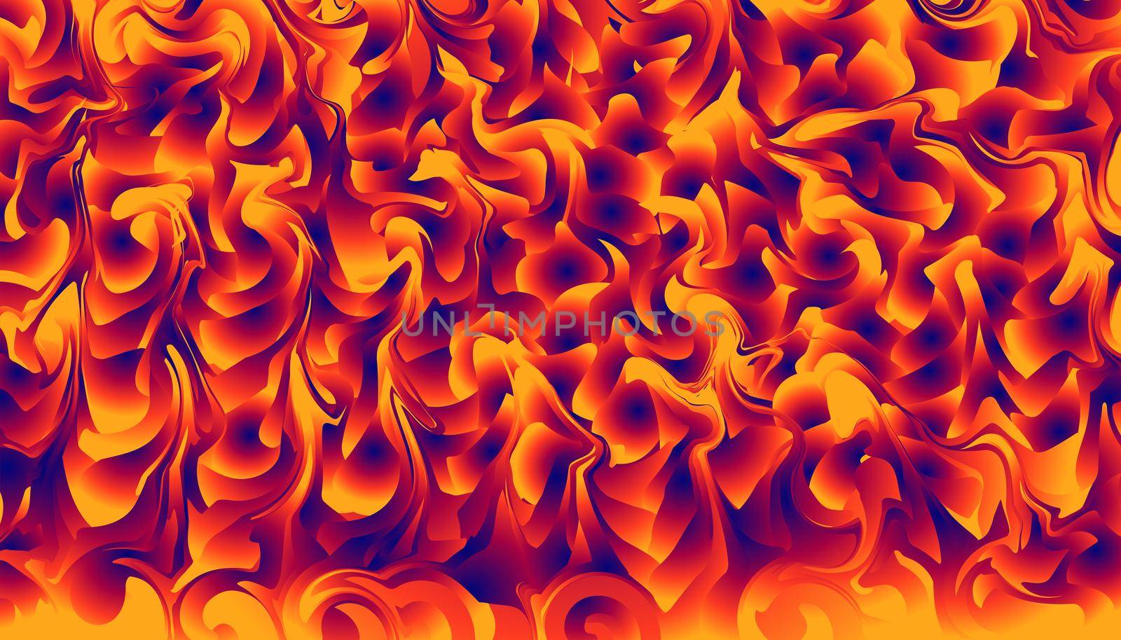 abstract twirl blend cure fire element. colorful beautiful background design. vector illustration eps10