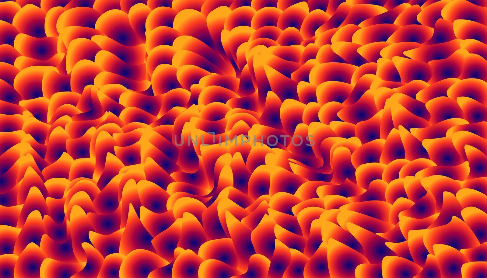 abstract twirl blend small fire flame element. colorful beautiful background design.