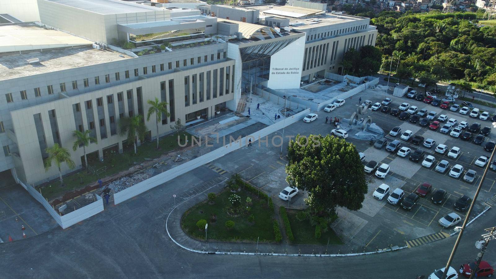 salvador, bahia, brazil - august 5, 2022: building of the Bahia Court of Justice in the city of Salvador.