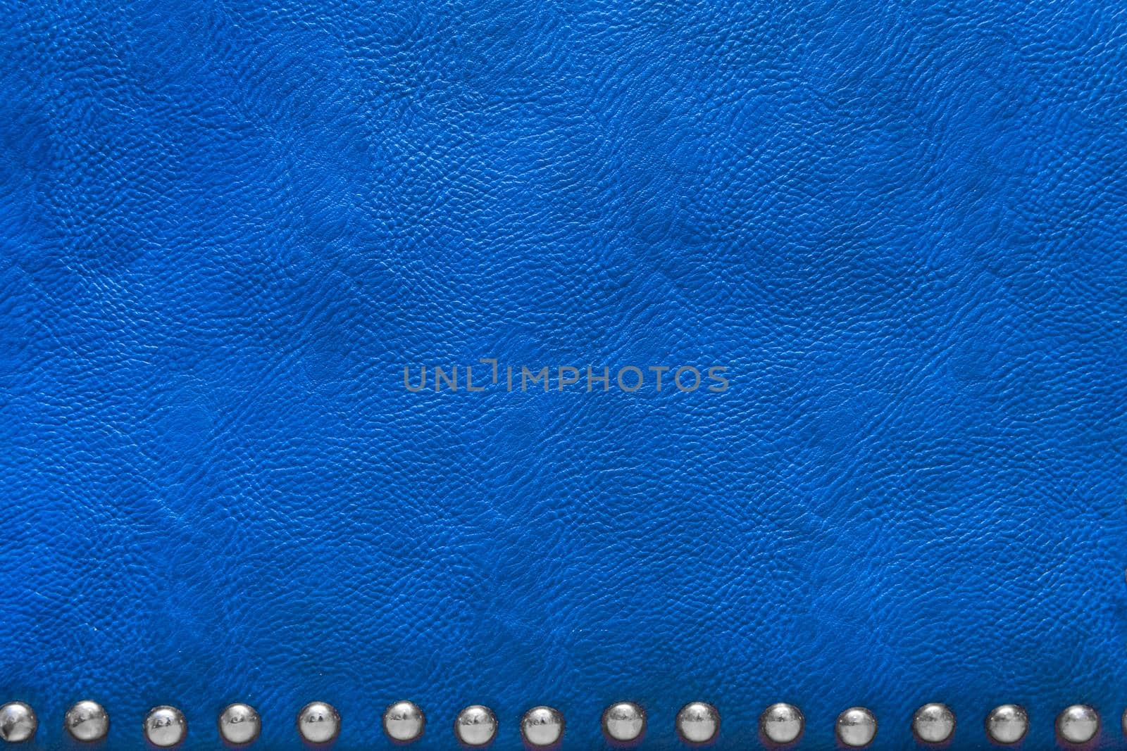 Blue Abstract Pattern Leather Natural Background Material Texture.