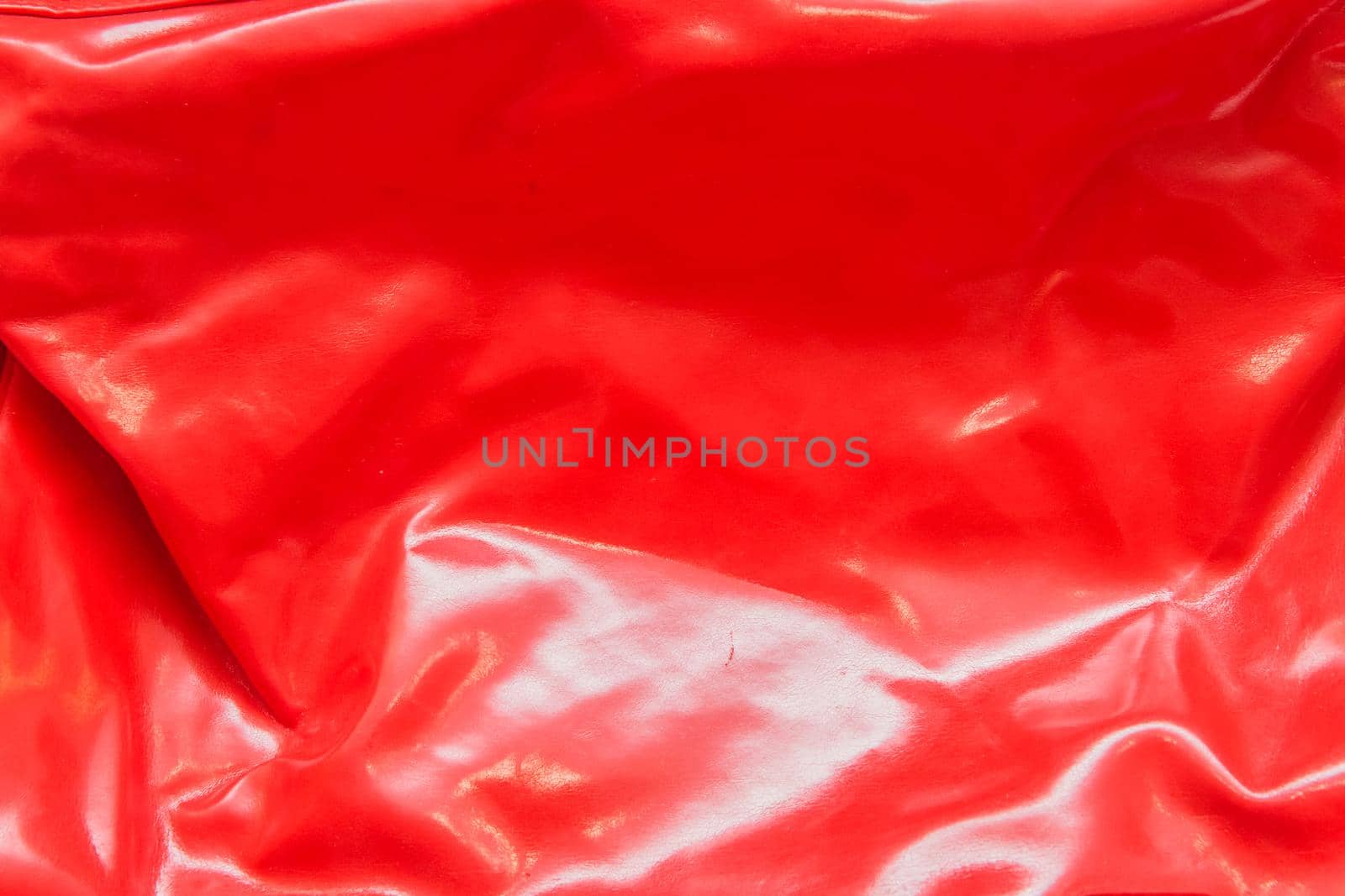Red faux leather material texture background surface abstract by AYDO8