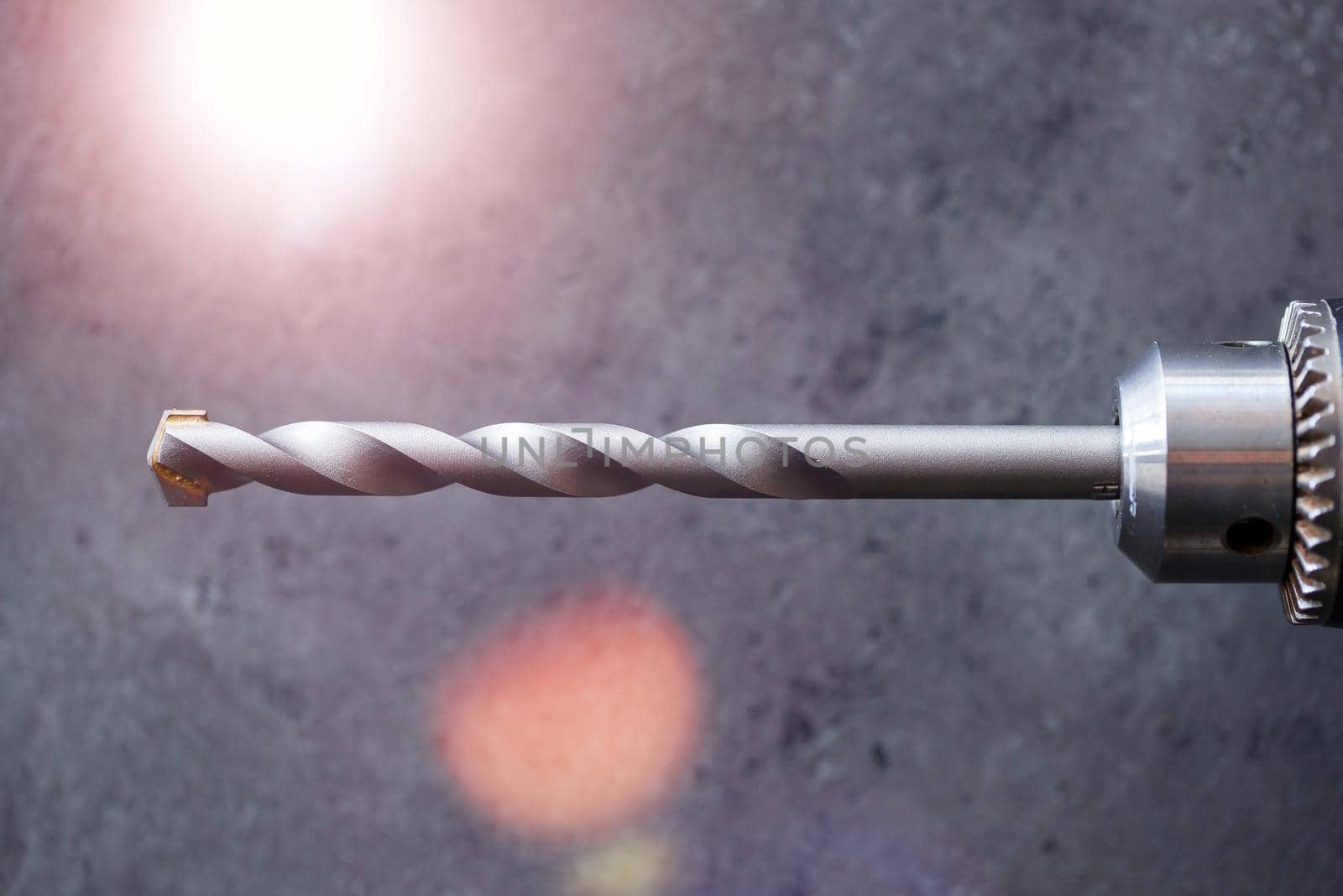 Concrete drill bit to drill