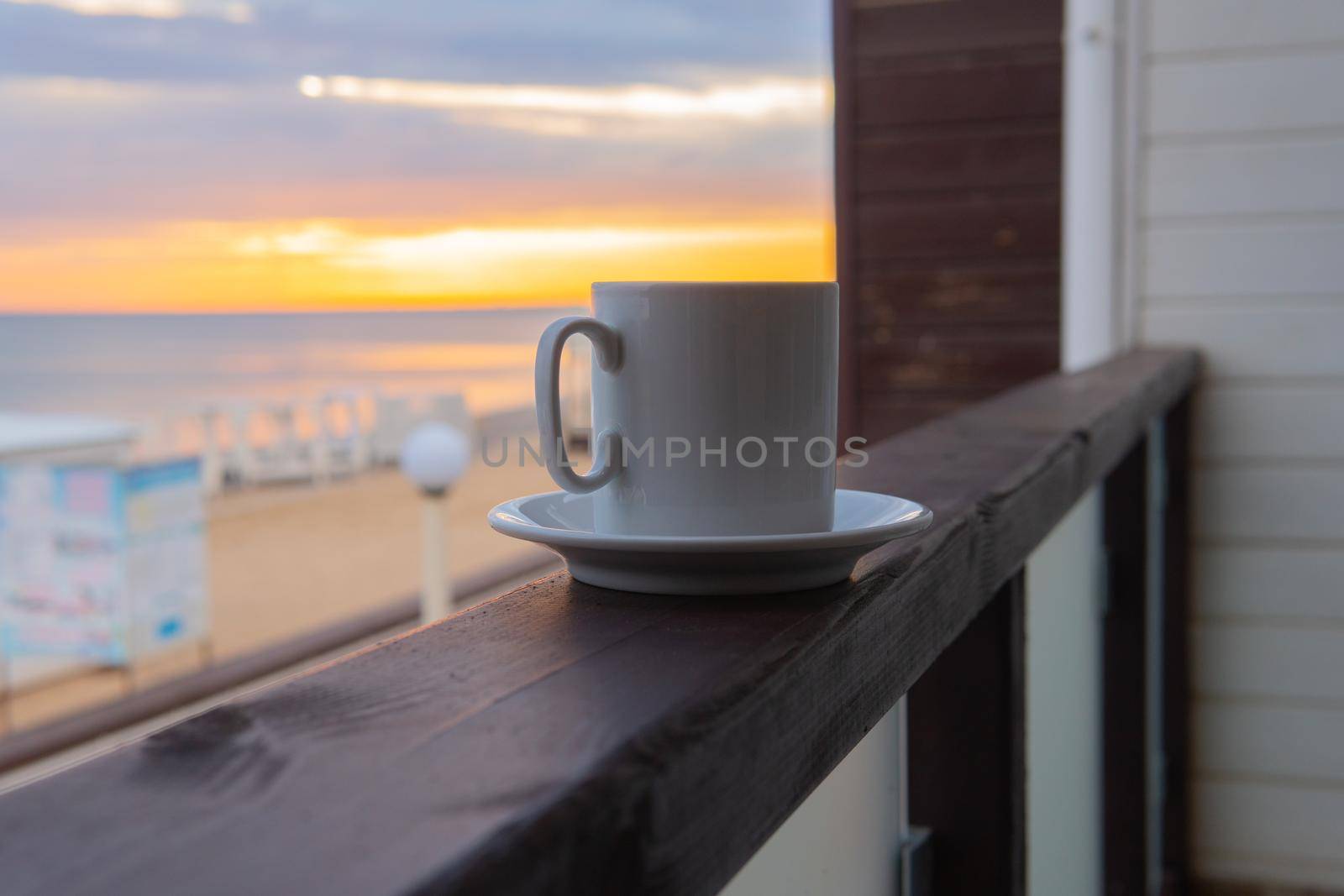 Sea cup background coffee travel beach mug ocean white blue, concept drink vacation for beautiful from abstract concept, latte ceramic. Color pool chocolate, restaurant