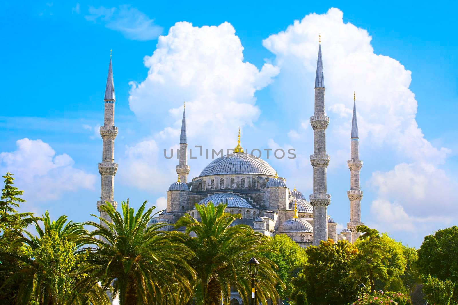 Sultan Ahmed Mosque (Blue Mosque), Istanbul, Turkey.