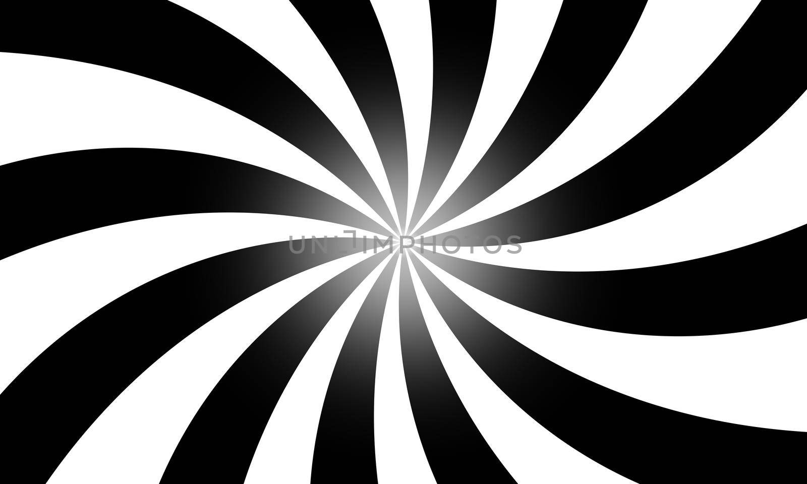 Vintage grunge black and white radial lines background. Rectangle fight stamp for card. Retro graphic circus texture.