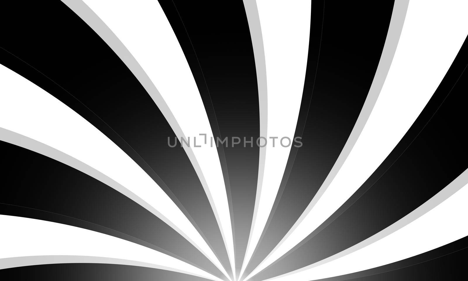 Vintage grunge black and white radial lines background. Rectangle fight stamp for card. Retro graphic circus texture.