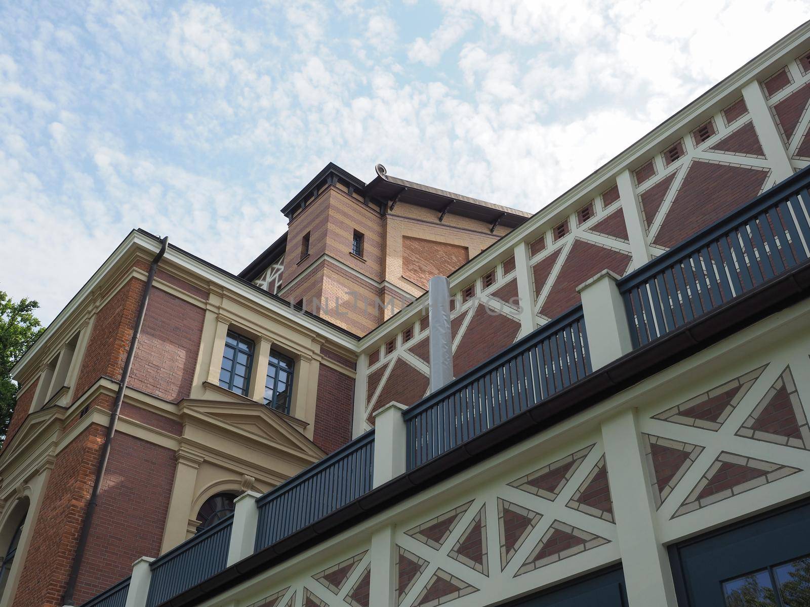 Wagner Festspielhaus translation Festival Theatre in Bayreuth, Germany