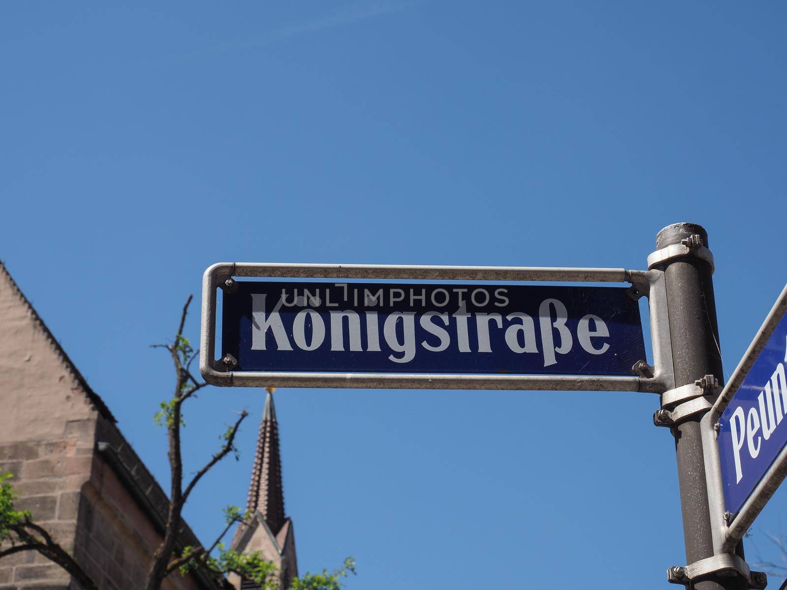 Koenigstrasse translation King Street sign by claudiodivizia
