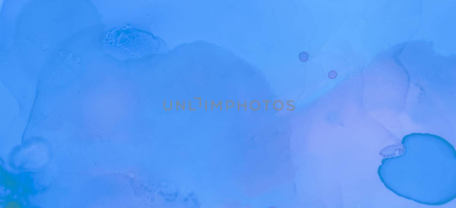 Pastel Fluid Splash. Blue Watercolour Wallpaper. by YASNARADA