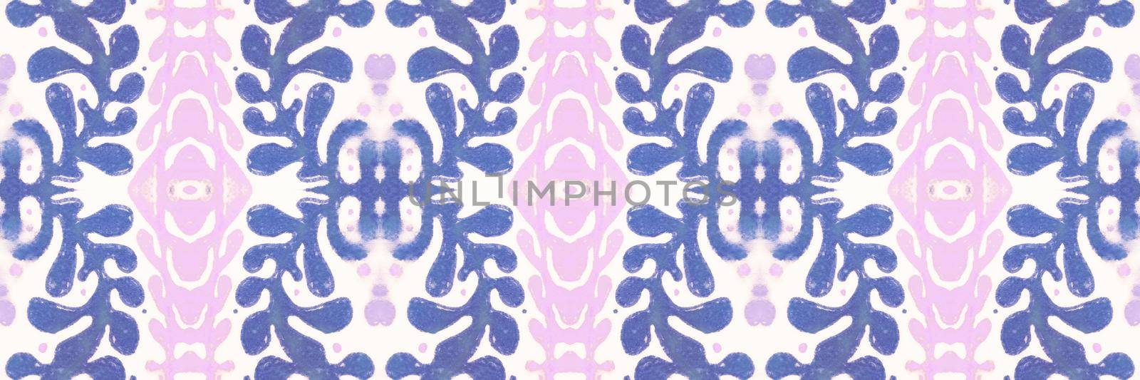 Azulejos tiles. Seamless portugal mosaic. Retro majolica texture. by YASNARADA