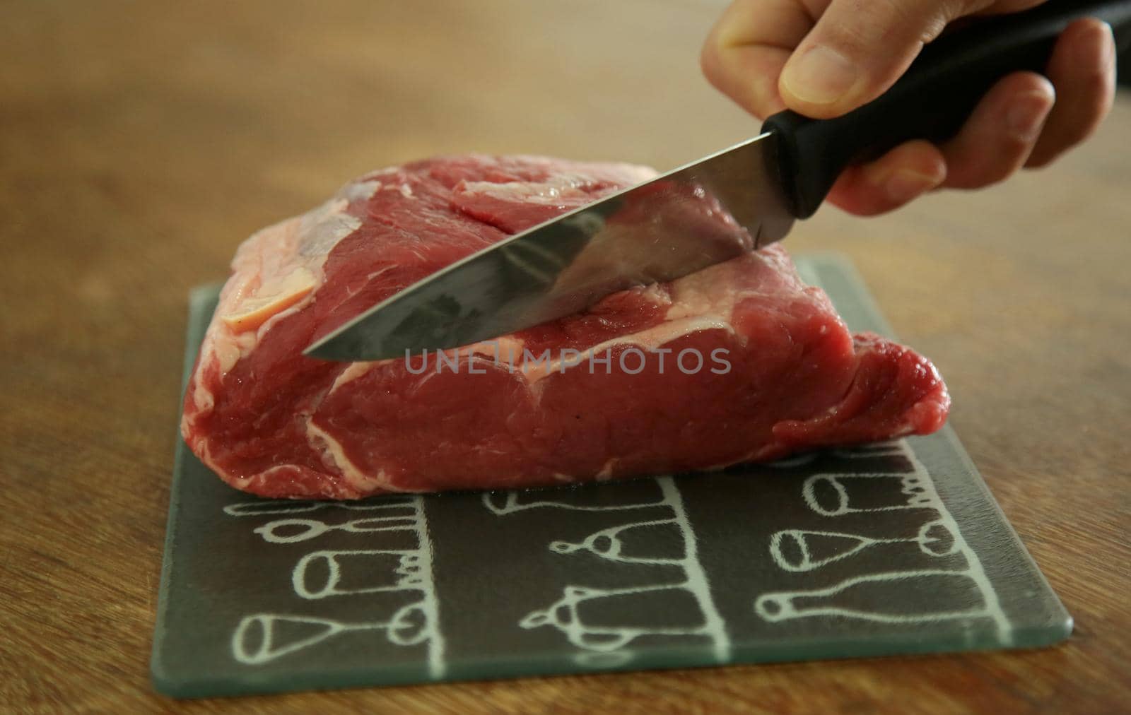 salvador, bahia / brazil - may 22, 2020: raw beef.