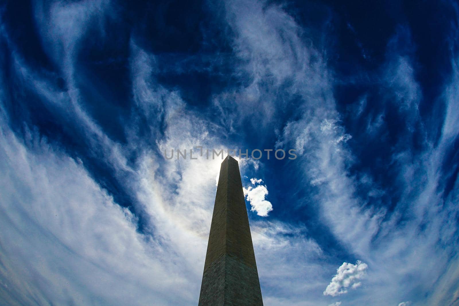 Washington Memorial Tower (Washington DC) Image. Shooting Location: Washington DC