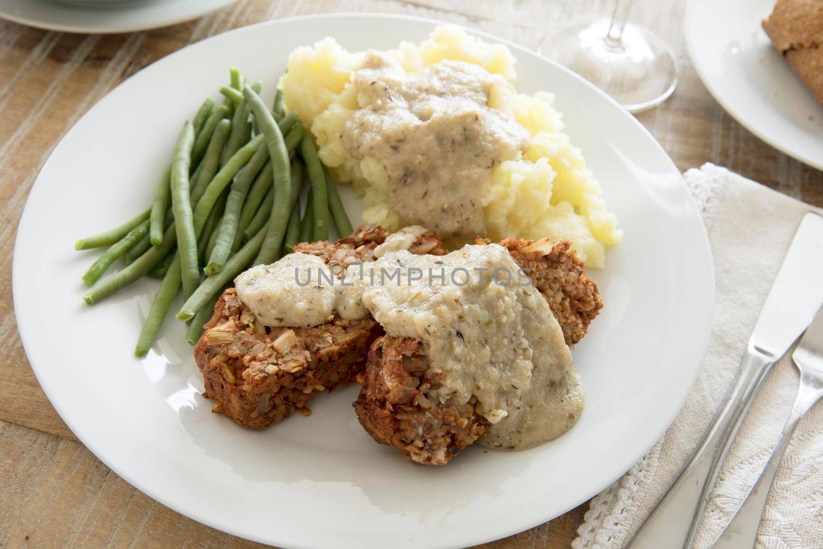 Delicious Vegan Lentil Loaf by charlotteLake