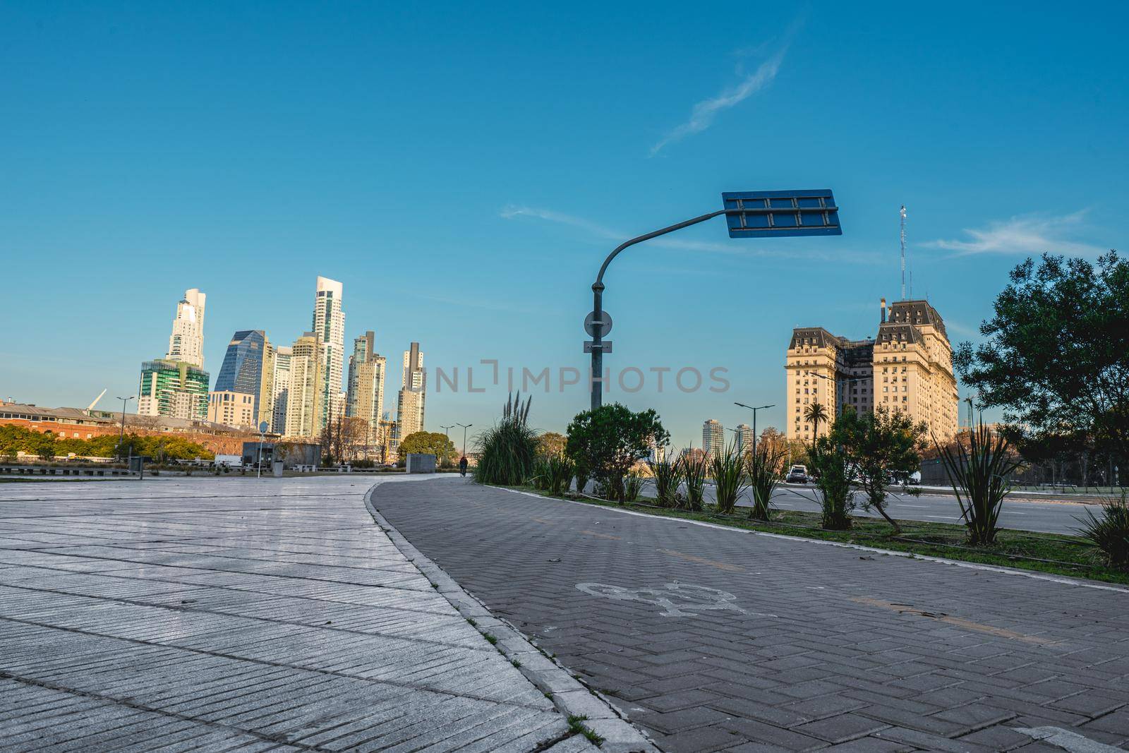 Skyline of Puerto madero Buenos Aires, Argentina, Juli 12 2022