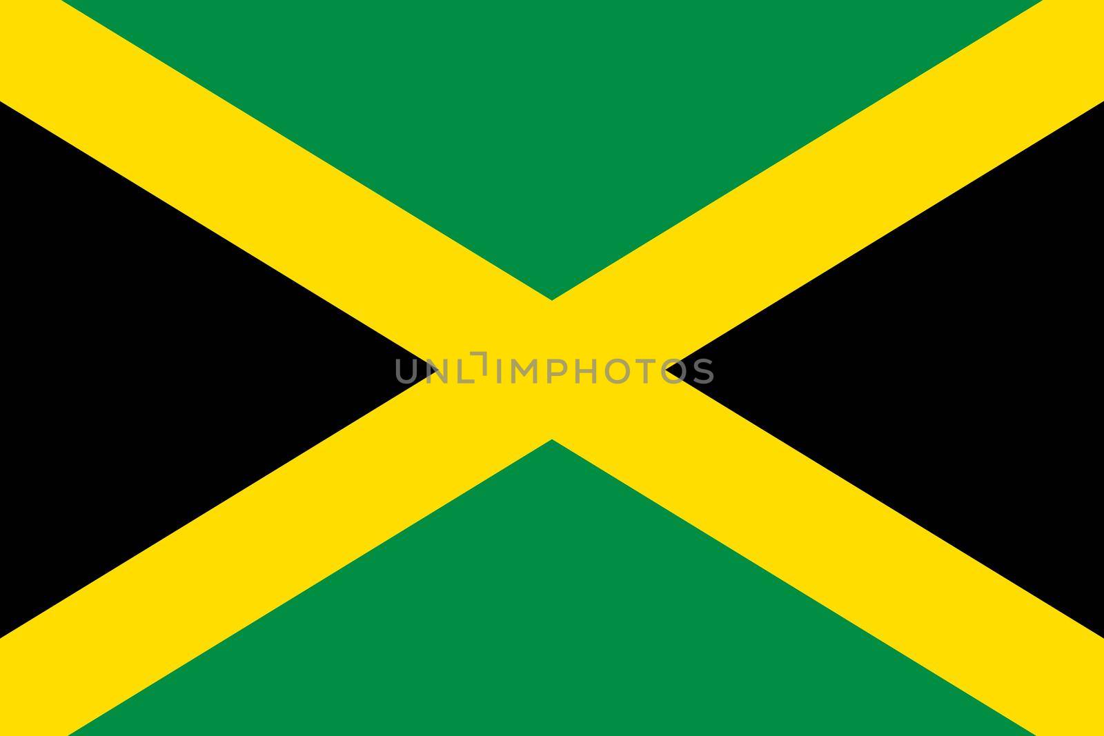 A background illustration Jamaica flag cross large file