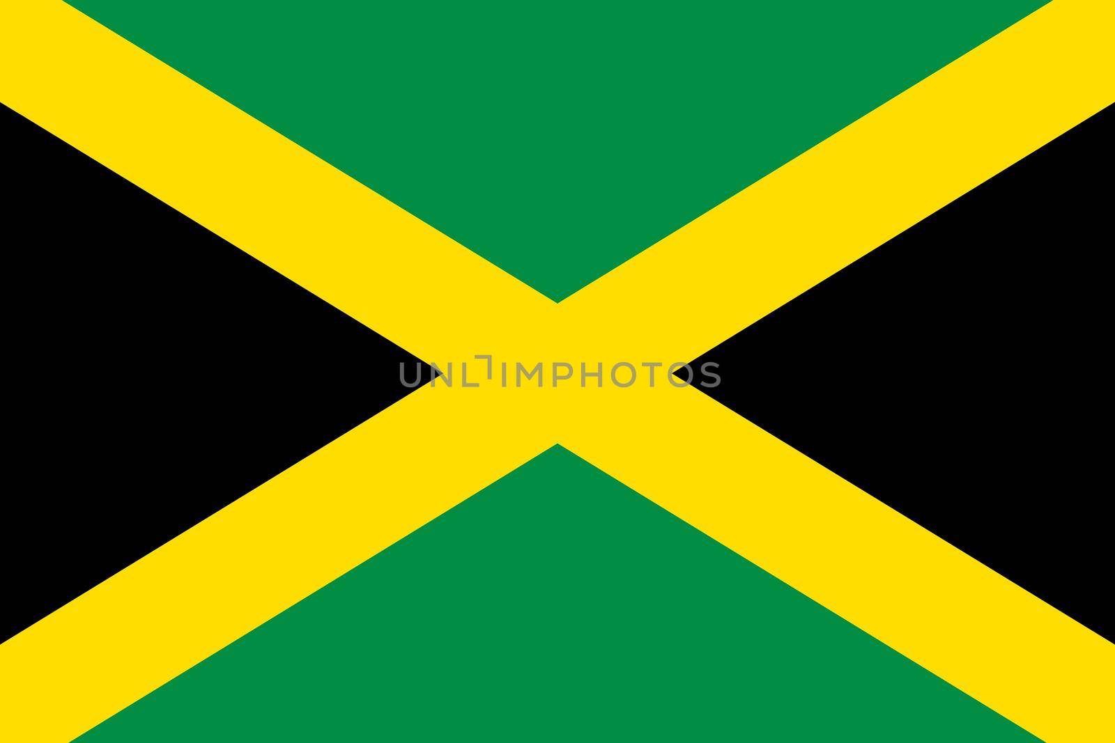 A background illustration Jamaica flag cross large file