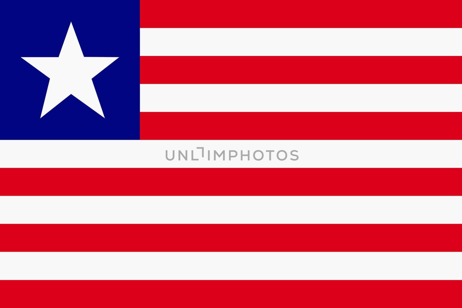 A Liberia flag background illustration large file red white blue stripes star