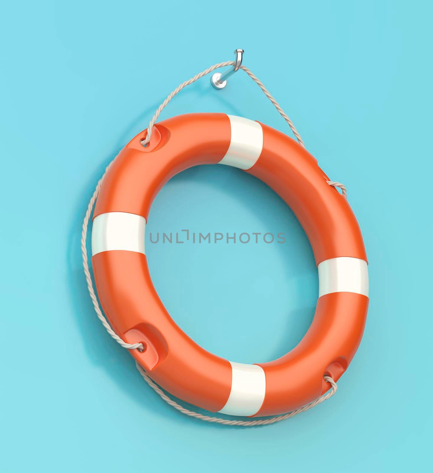 Lifebuoy ring on a wall
 by magraphics