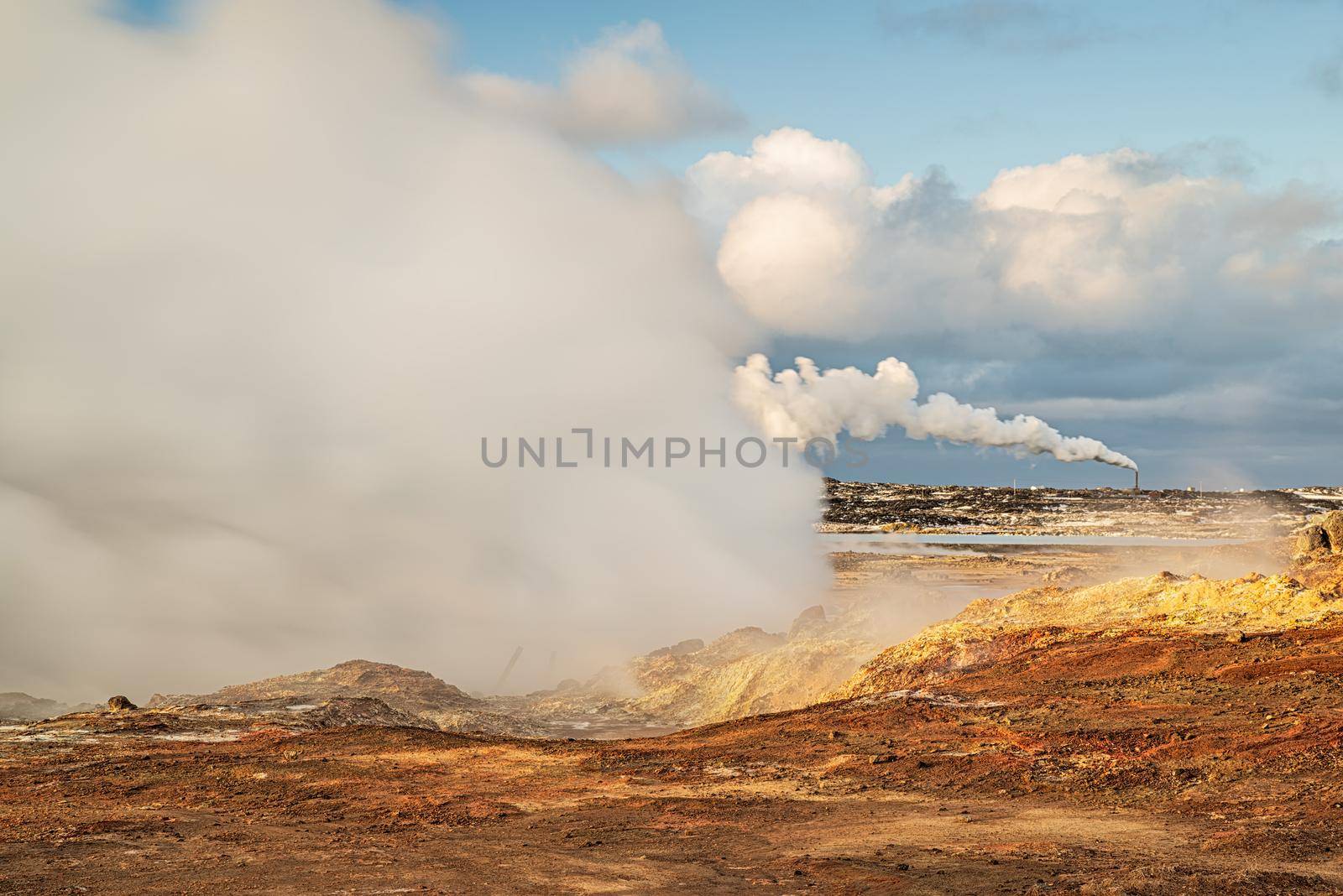 Gunnuhver Geothermal Area, Iceland by LuigiMorbidelli
