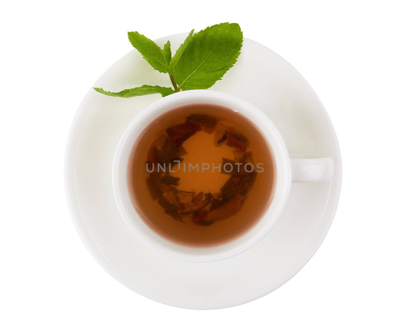 Herbal tea with berries by pioneer111