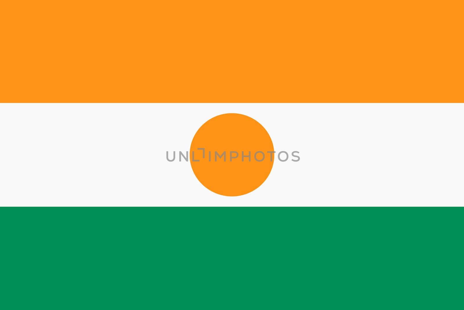 A Flag of Niger background illustration large file