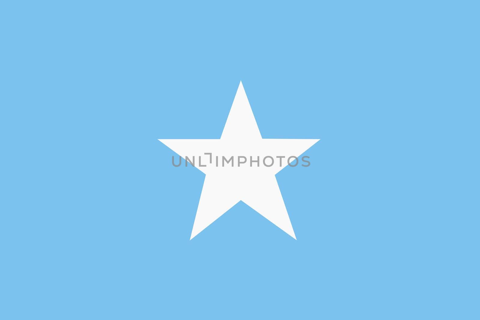 A Somalia background illustration large file white star blue