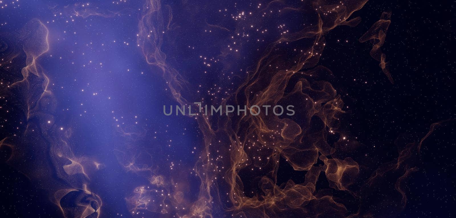 Fantasy Nebula Banner Background Wallpaper ,,