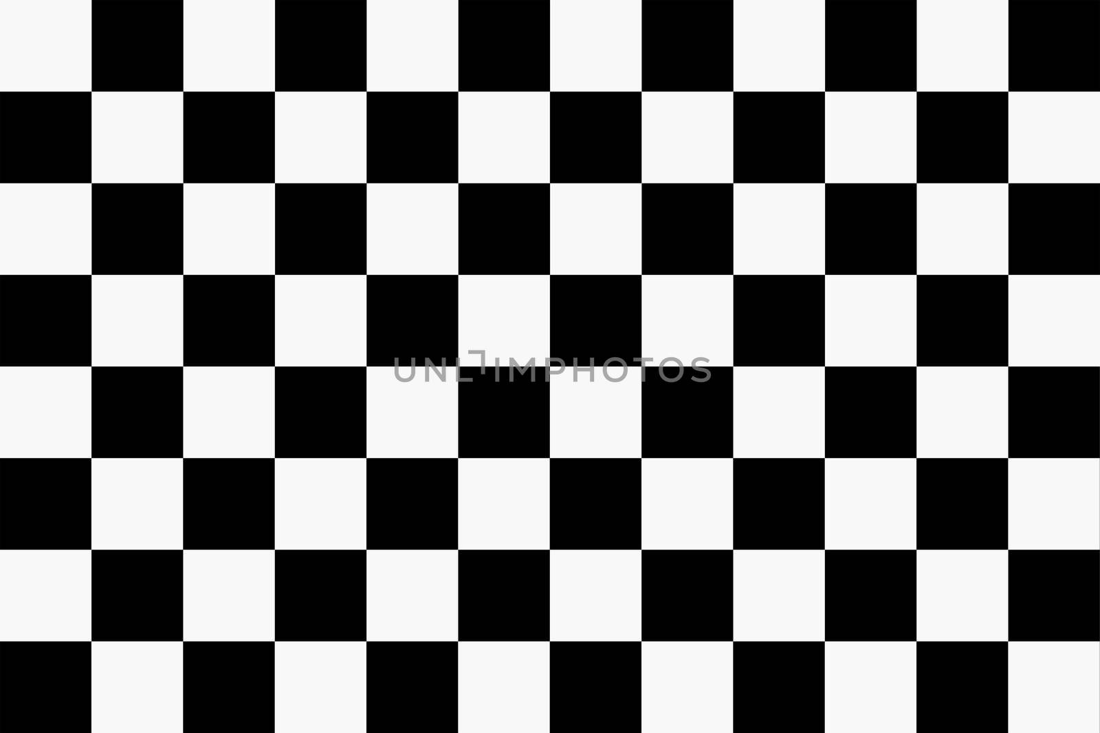 A chequered flag finish car race black white