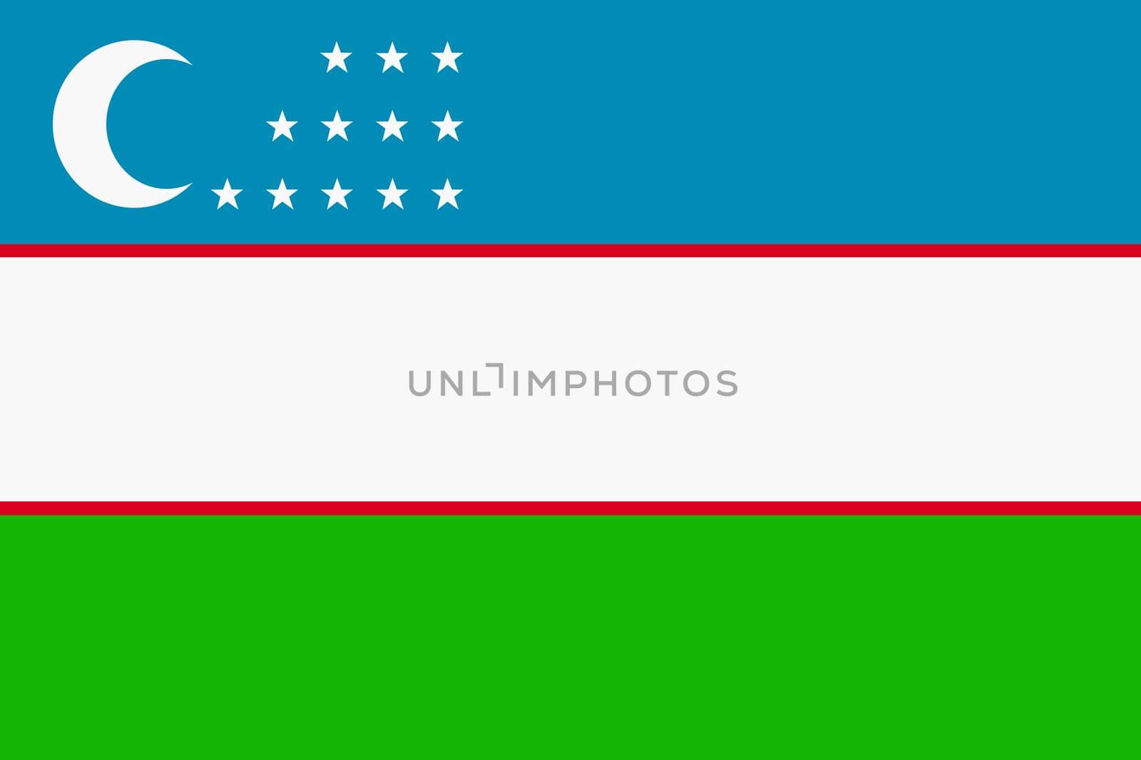 A Flag of Uzbekistan background illustration large file