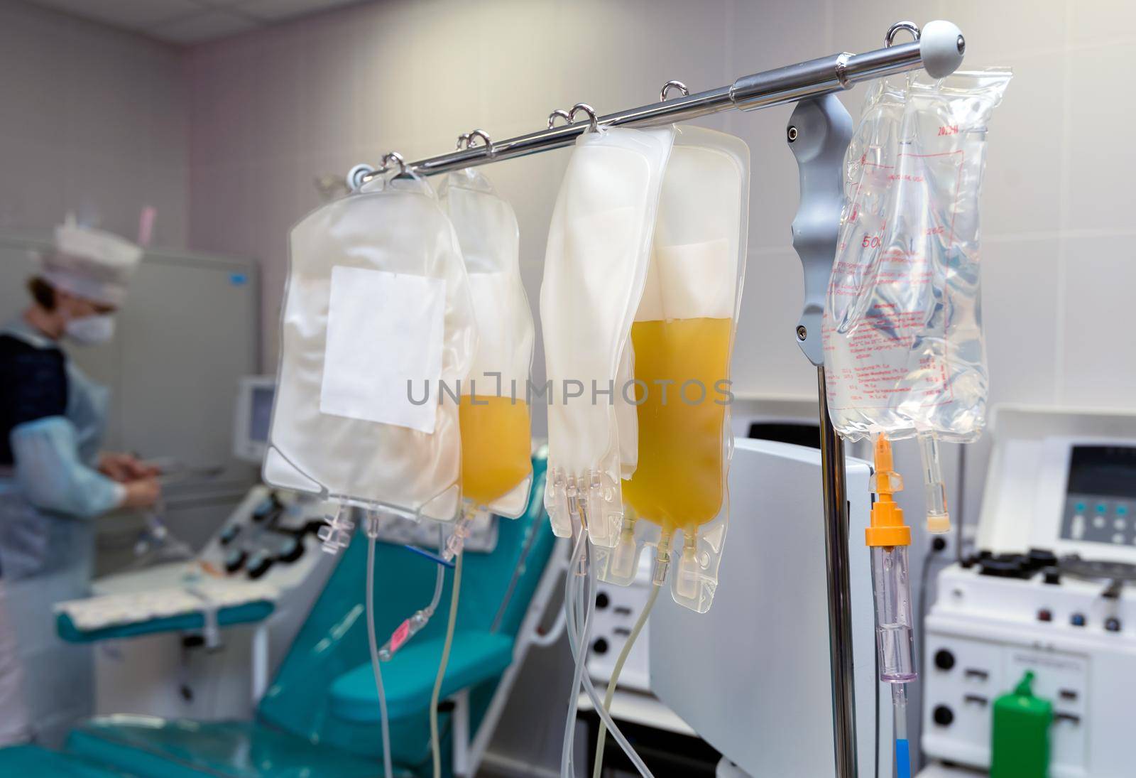 plasma package with this blood group. They are used in operations and vital blood replacement