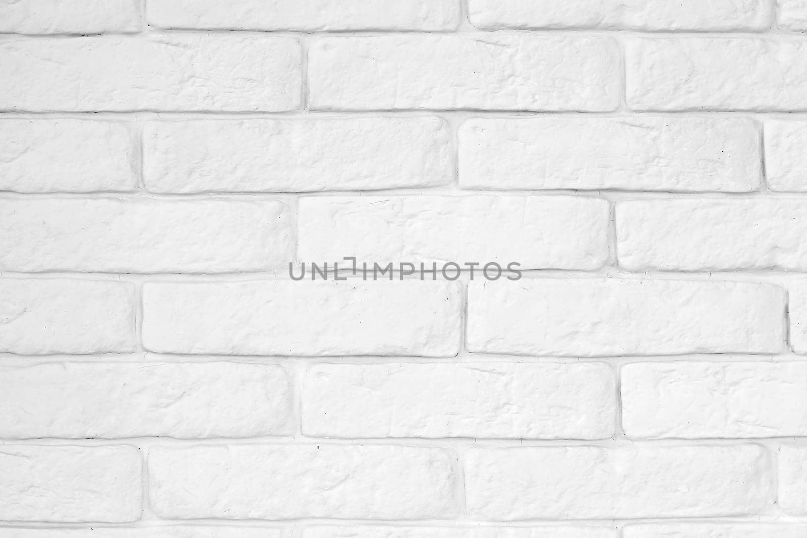 White brick wall retro background