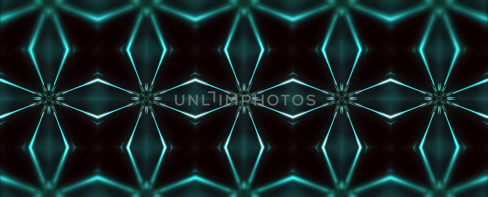 Background with fractal design kaleidoscope sequence patterns,Disco spectrum lights concert spot bulb,Abstract graphics background