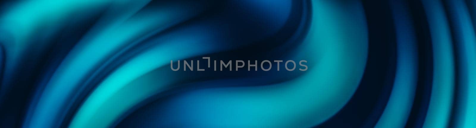 blue horizontal dark waves background