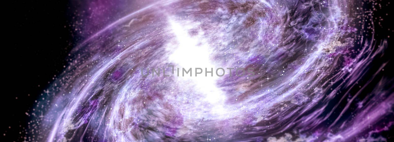 Galaxy background Cosmic deep space