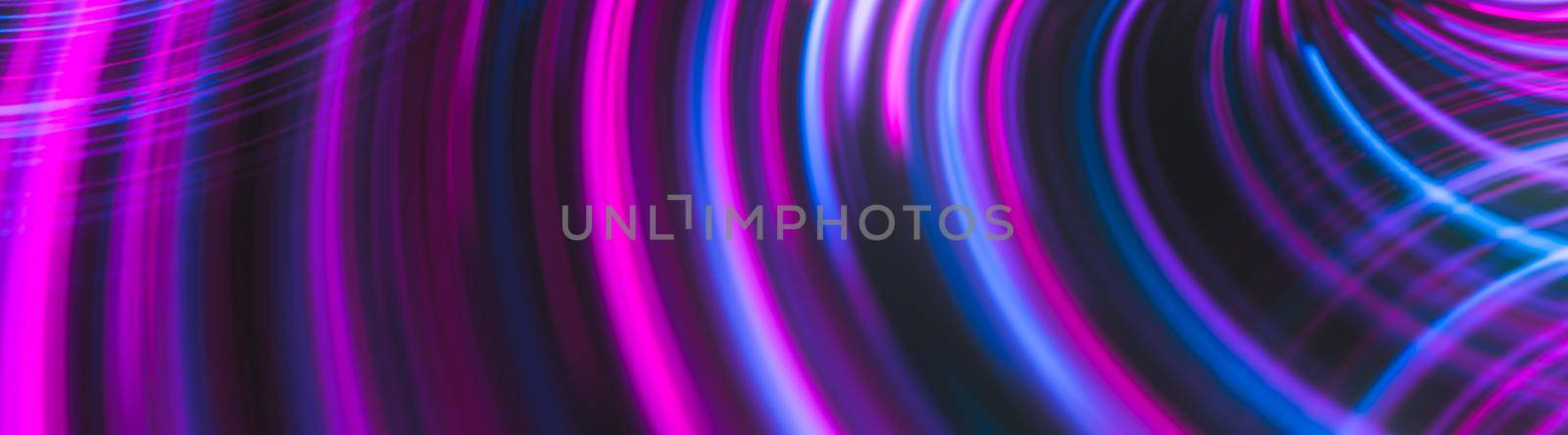 futuristic abstract glowing background twisted neon light curves