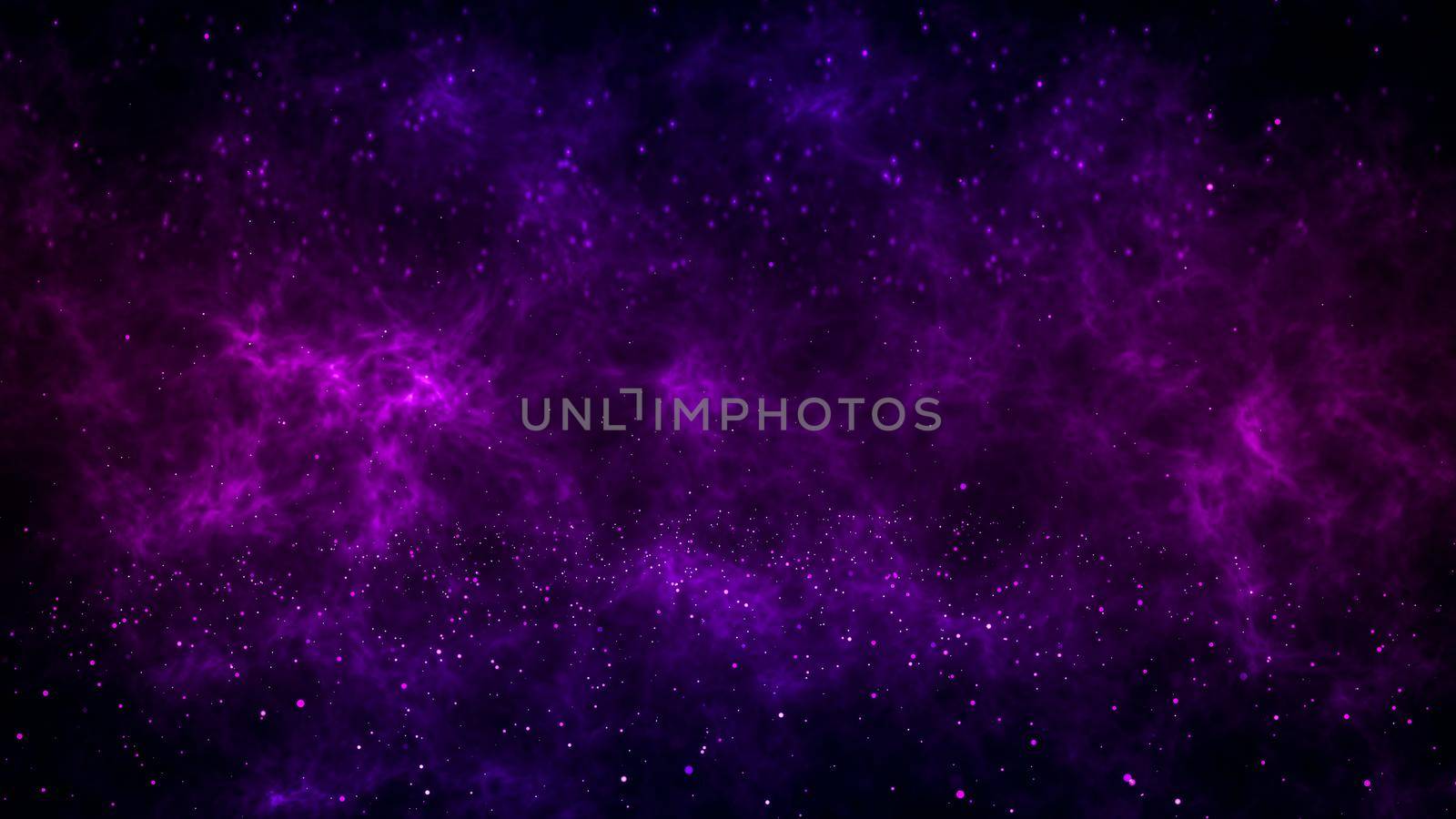 purple space background milky way shines on the whole galaxy