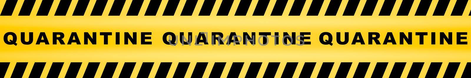 quarantine zone signbiohazard yellow caution attention of danger